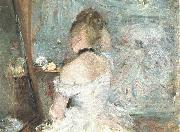 Berthe Morisot Lady at her Toilette Sweden oil painting artist